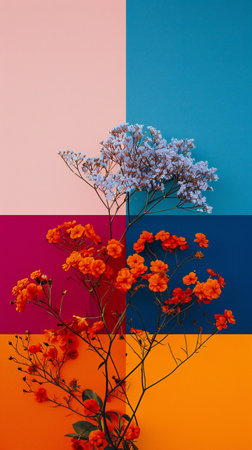 Colorful Architectural Details in Gradient Pastel Huesの素材