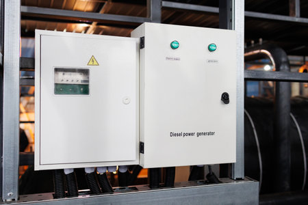 Powering the future with a reliable diesel generator in an industrial setting