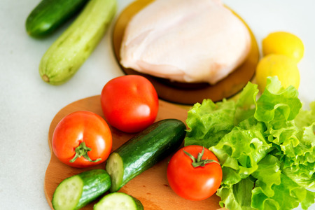 fresh vegetablesの写真素材