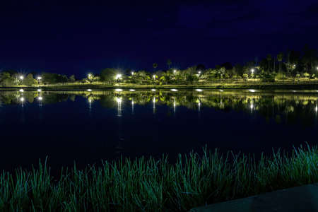 Natural Lake of Itaja Goias in brazilの写真素材