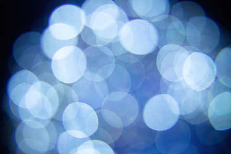 Blue creative abstract bokeh on background