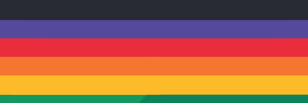 lgbt pride day and month rainbow background minimalist vector illustrationのイラスト素材