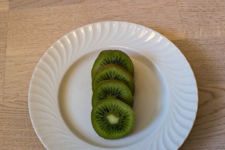 kiwi  diets curve drink eating energy exoticismの写真素材