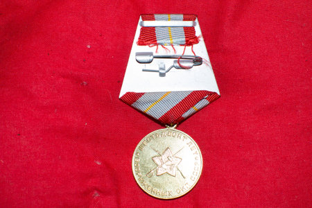 medal for the war justice world honorの写真素材