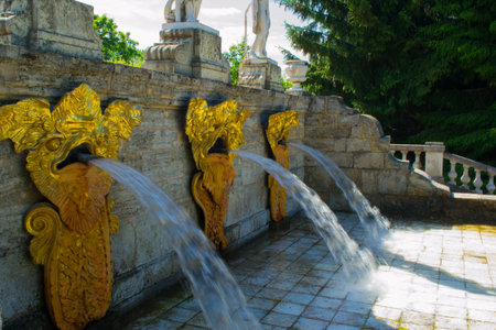 fountain water architecture life locations color  foodの写真素材