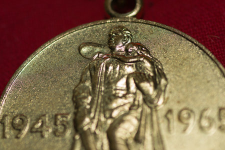 war medal military award forces courage concepts ideasのeditorial素材