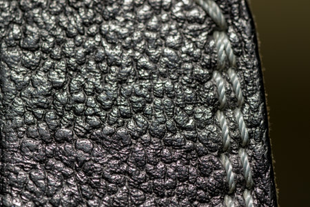 Part leather  brown fashion close-up oldの写真素材