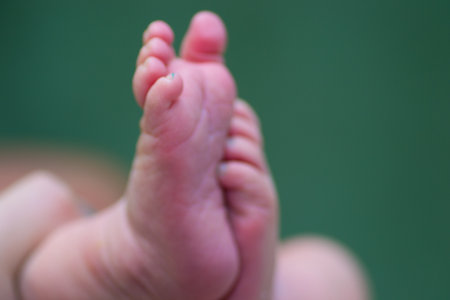 baby foot leg small human new  newborn life child finger