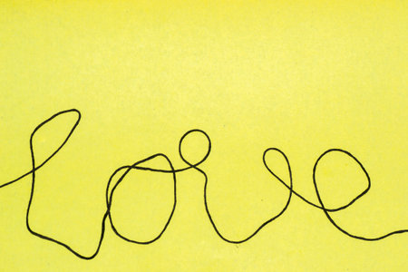 love you word day  heart vintage background messag