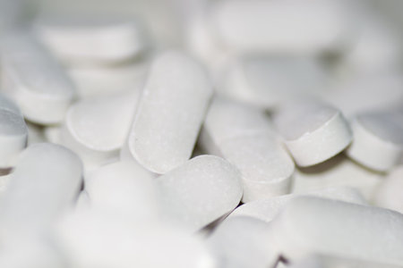 pill medicine beauty health healthcare white close-upの写真素材