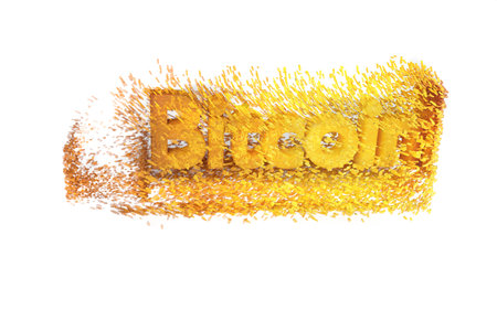 Gold bar with texture on 3D renderingの写真素材