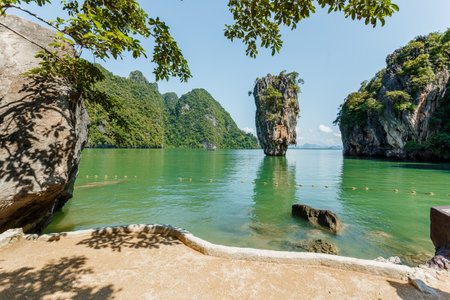 Tropical Island Landscape.の写真素材
