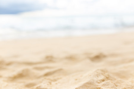 sea sand sky and summer day.