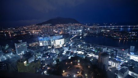 Busan Nightviewのeditorial素材