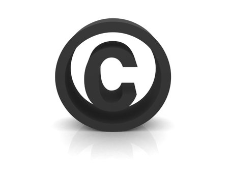 High Quality Copyright Signの写真素材