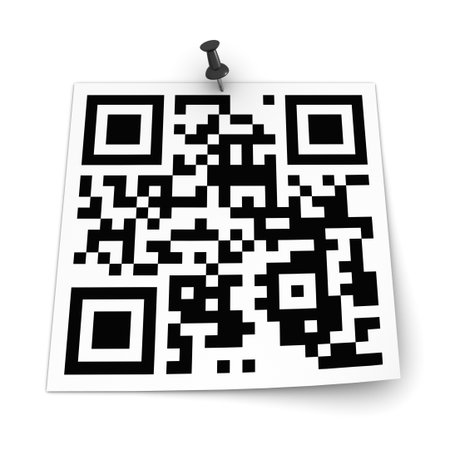 QR Codeの写真素材