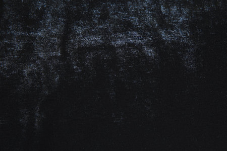 Black Velvet Fabric Textureの写真素材