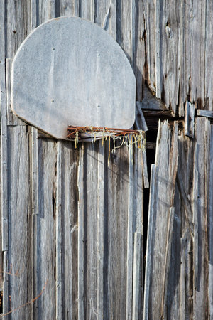 Basketball hoop's best days are behind it