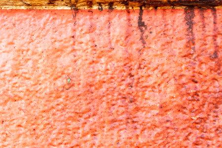 Weatherbeaten hull on commercial fishing boat