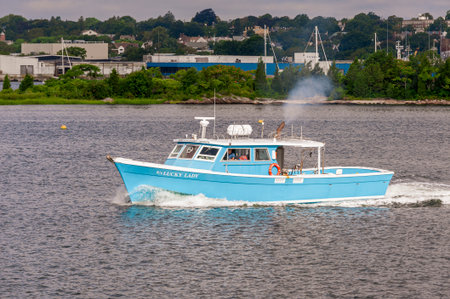 New Bedford, Massachusetts, USA  - August 15, 2019: University of Massachusetts Dartmouth research...