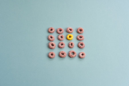 The figure of a square lined with flakes. background for wallpaper.の写真素材