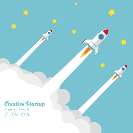 Startup Product Launchのイラスト素材