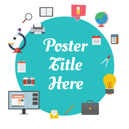 Green Circle poster concept for technology eventのイラスト素材