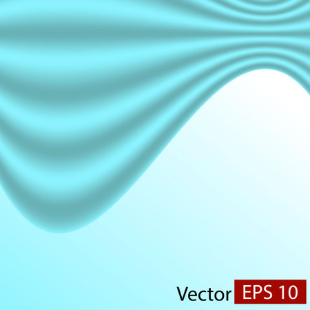 Soft Blue Abstract Silky Background.のイラスト素材