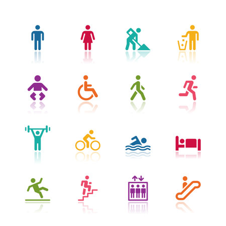 People iconsのイラスト素材