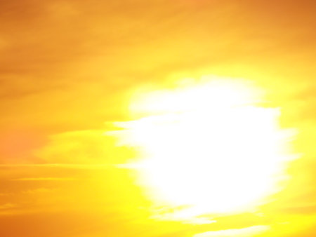 beautiful sunsetの写真素材