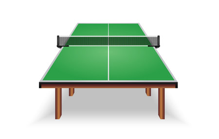 illustration of table tennis 

isolatedのイラスト素材