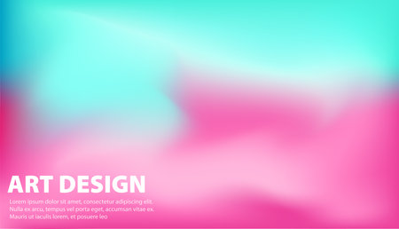 set gradient abstract background with liquid and vibrant color.のイラスト素材