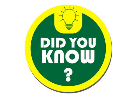 did you know banner text, did you know design with typographyのイラスト素材