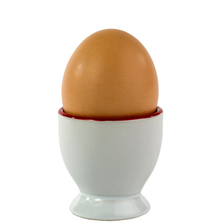 egg cup, white, breakfast, clean, object, easter, isolatedの写真素材