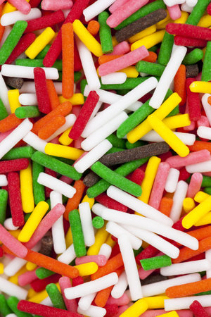 Sugar sprinkles の写真素材