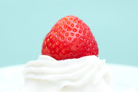 strawberry cakeの写真素材