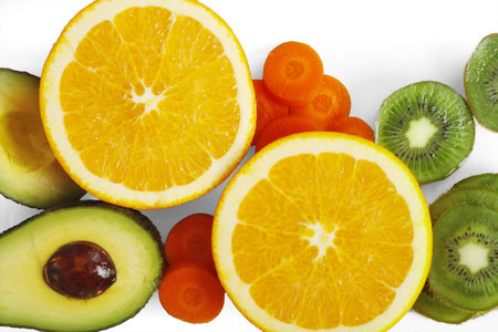 Many fruits の写真素材