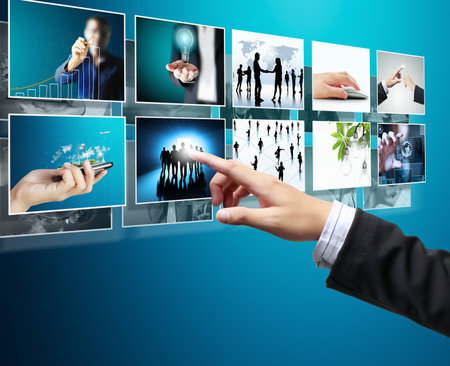 businessmen and Reaching images streamingの写真素材