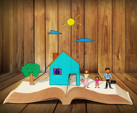 Back to school,drawing classの写真素材