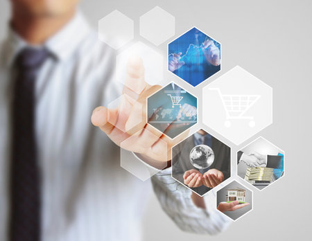 Reaching images streaming, digital photoの写真素材