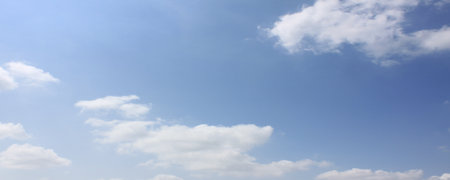 Blue sky with cloud Picture for Summer Seasonの写真素材