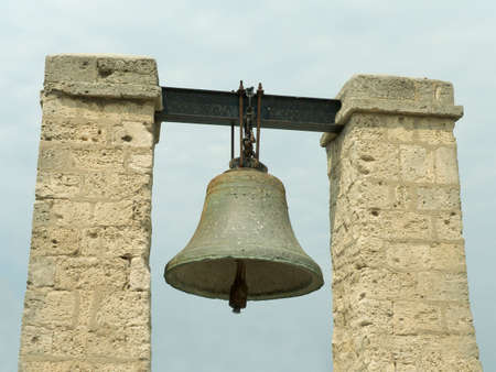 Big bell (monument) in Crimeaの写真素材