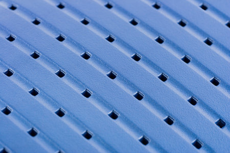 Macro of plastic texture, abstract technology backgroundの写真素材