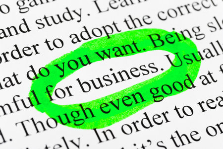 Word Business - concept business backgroundの写真素材