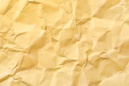 Crumpled wrapping paper texture - abstract backgroundの写真素材