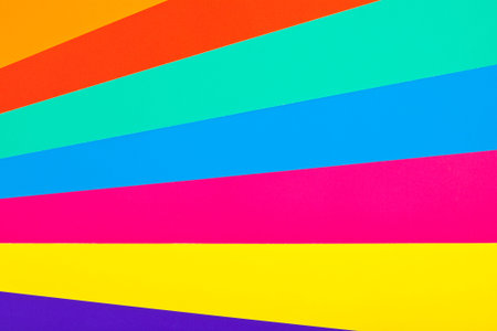 Multicolored paper - abstract art backgroundの写真素材