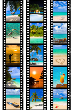 Frames of film - nature and travelの写真素材