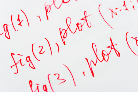 Mathematics formula on paper - abstract education backgroundの写真素材