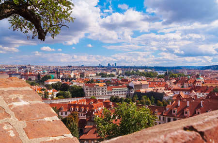 View to Praha - Czech republicの写真素材