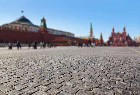 Red square at Kremlin Moscow  Russia の写真素材